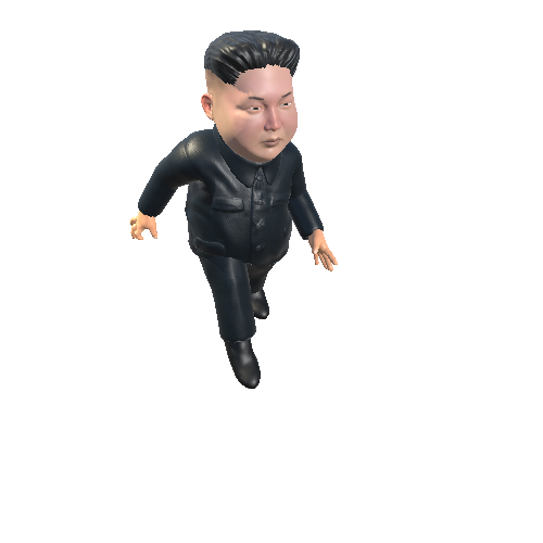 Kim walk cycle